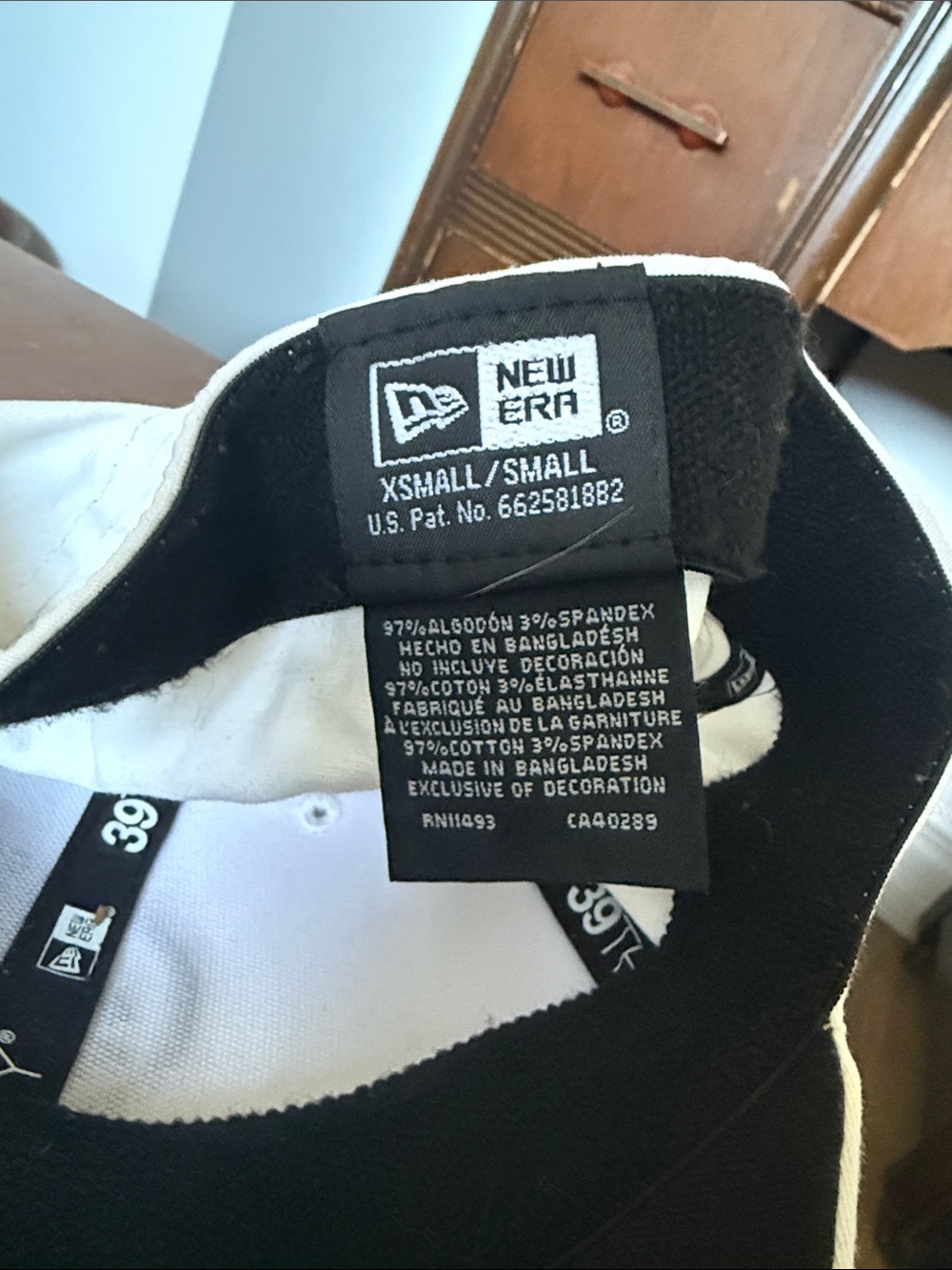 Predator Ridge Embroidered White Baseball Cap - Picture 3 of 3
